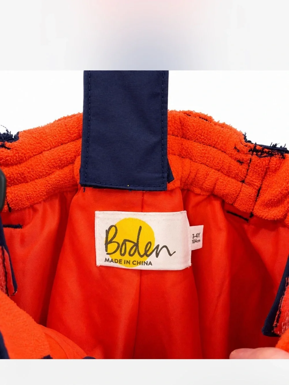 Mini Boden Toddler Girls Snow Suit/Pants/Bib Outfit Insulated Size 3-4Y 3t/4t